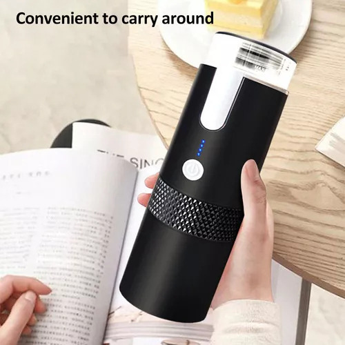 L Mini Cafeteira Portátil Estilo Americano Moída Na Hora