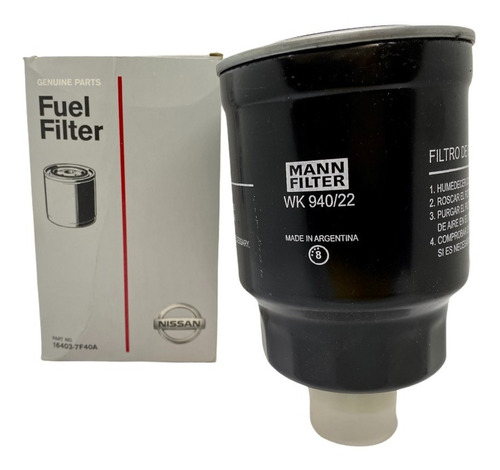 Filtro Gasoil Original Nissan Terrano 2 Frontier Pathfinder