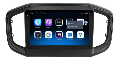 Multimidia Strada Até 2025 9p Android 14 2gb Octacore Voz 4g