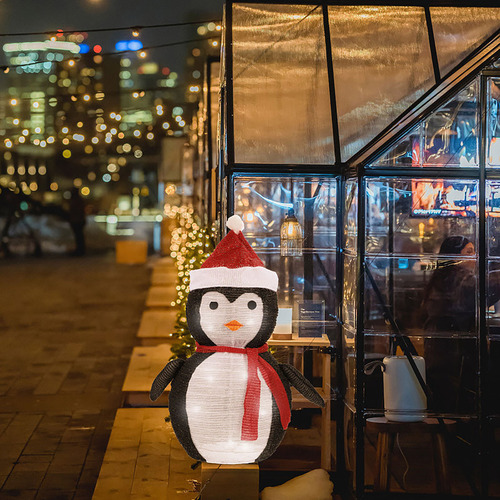 Luces Led Navideñas Con Forma De Papá Noel, Lámpara Navideña