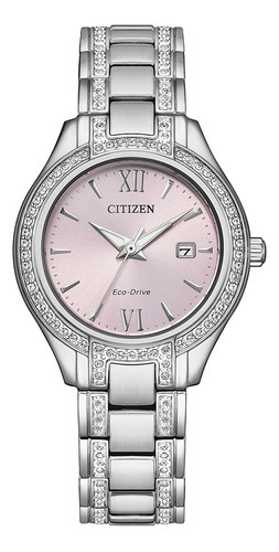 Reloj Citizen Eco-drive Ladie's Crystal Fe1230-51x Mujer