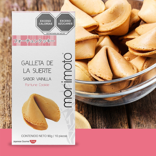 Imagen 7 de 7 de Galleta De La Suerte Morimoto 10 Piezas / 90g