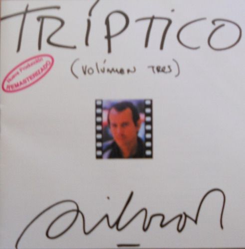 Silvio Rodríguez  Triptico Volumen 3  Cd 