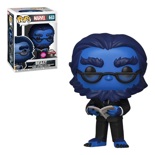 Funko Pop Marvel X-men 20th Beast Flocked Se 643