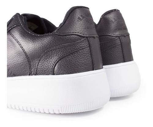 Imagen 5 de 10 de Zapatillas Urbanas Cuero Vacuno Plataforma Mujer Sneakers