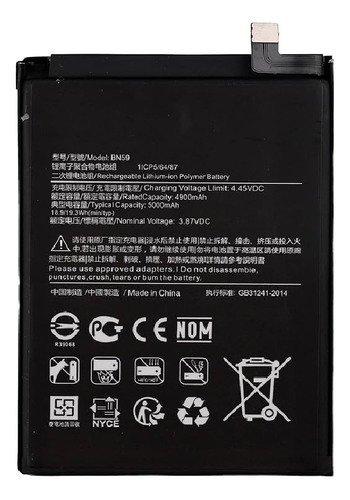 Bateria Compatible Con Redmi Note 10s M2101k7bg Bn59 Pro