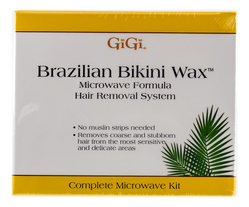 Sistema De Depilación Gigi Brazilian Bikini Wax Form Microwa