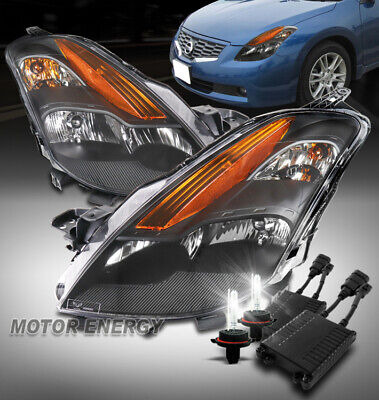 For 08-09 Altima S Se Coupe Halogen Headlights Headlamp  Nnc