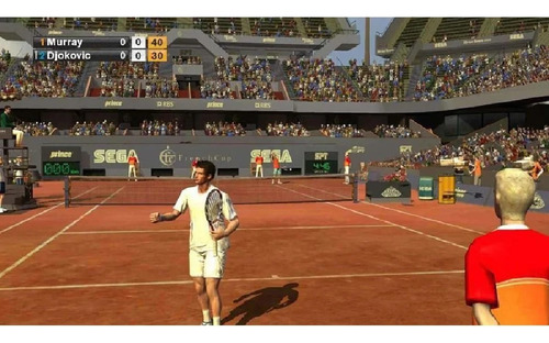 Juego virtual de tenis 2009 Playstation 3 Physical Media Ps3 Sega