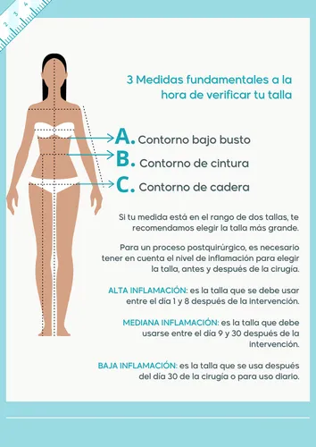 Faja Tipo Cachetero Busto Libre De Alta Compresión