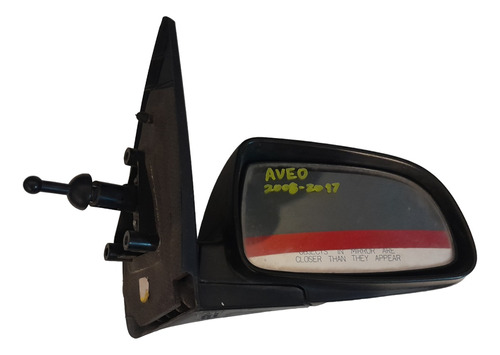 Espejo Retrovisor Manual Derecho Chevrolet Aveo 2008-2017