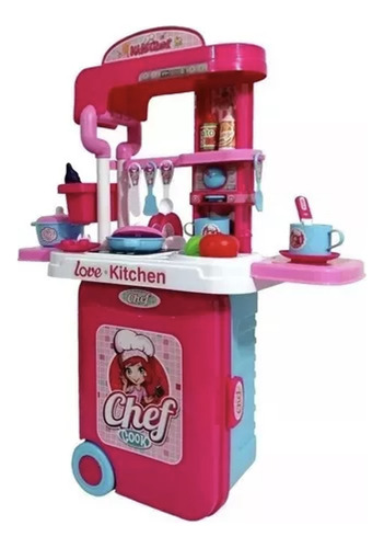 Cocina Cocinita Juguete Luz Sonido Creatividad + Regalo