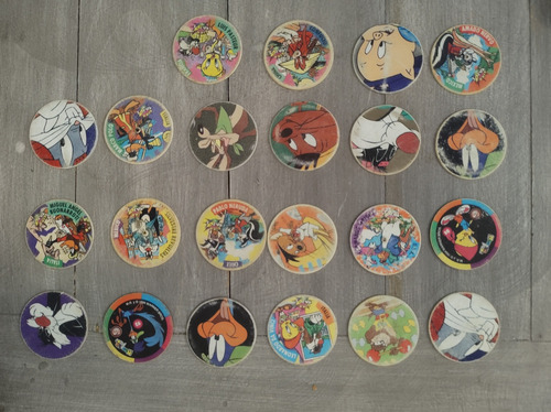 Lote De Tazos Looney Tunes (Usado)