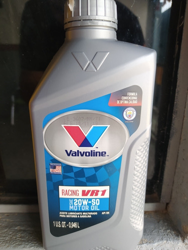 Aceite 20w50 Mineral Valvoline Racing Vr1