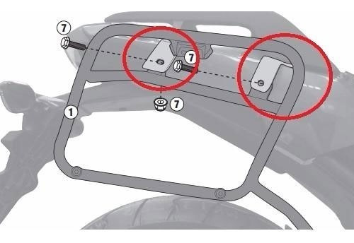 Kit Givi Para El Montaje Del Plx1146 Pl1146 1146kit Bamp