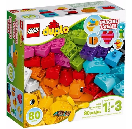 Lego Duplo 10848 Mis Primeros Bloques 80 Piezas Mundo Manias