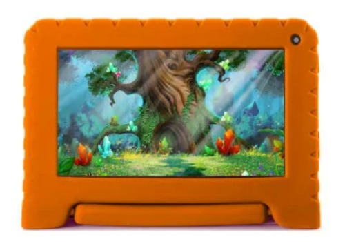 Tablet  Multilaser Kid Pad Lite 7" 16GB laranja e 1GB de memória RAM