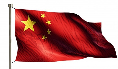 Bandera De China 1,50 Mt X90cm