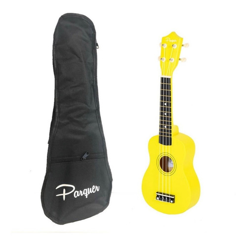 Parquer Fzu-002s Ukelele Soprano De Madera + Funda Envio 