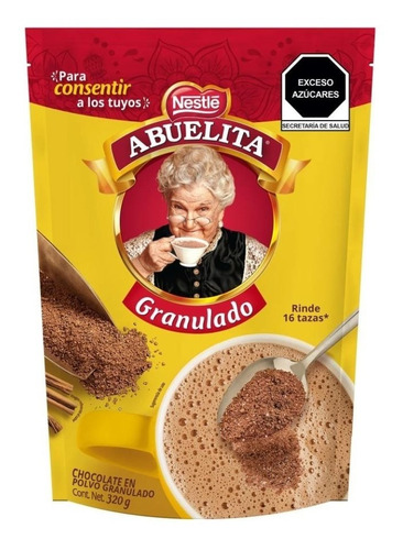 Chocolate Abuelita En Polvo Granulado Nestle 320 Gr 