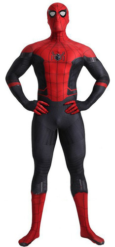 Adultos Cosplay Spiderman Lejos De Casa Traje De Mono