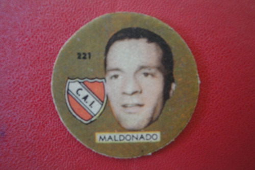Figuritas Sport Año 1960 Maldonado 221 Independiente