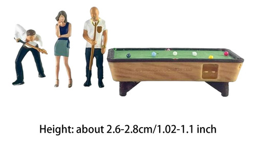 Figuras De Personas A Escala 1:64 Escenas En Miniatura