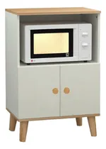 Comprar Mueble De Cocina Pierina Para Microondas Blanco R&r Muebles