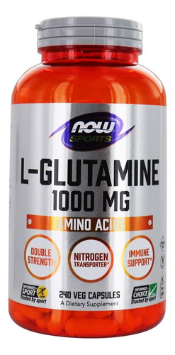 Now Foods L-glutamina Mg 240 Caps