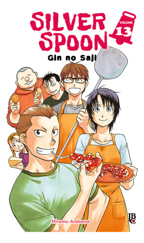 Silver Spoon Vol. 13: Gin No Saji, De Hiromu Arakawa., Vol. 13. Editorial Editora Jbc, Capa Mole, Edição 13 Em Português, 2024