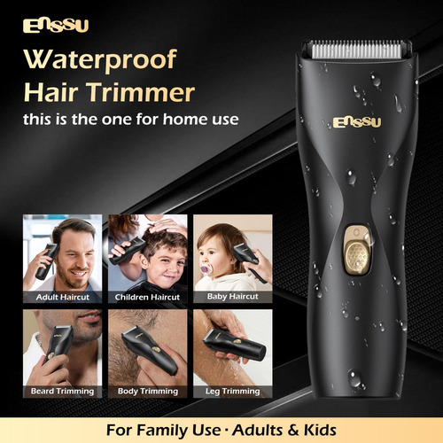 All-in® Barbeador Eletrico Aparador De Pelos Barba Homen Aparelho de barbear Shaver a prova da agua Cabelos Presente