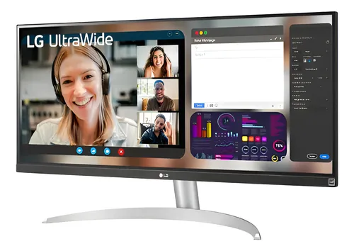 Monitor Ultrawide 29 Polegadas Lg 29wq600-b Com Tela Ips Branco