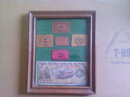 Antiguo Gobierno Provisional De Mexico 1 Peso