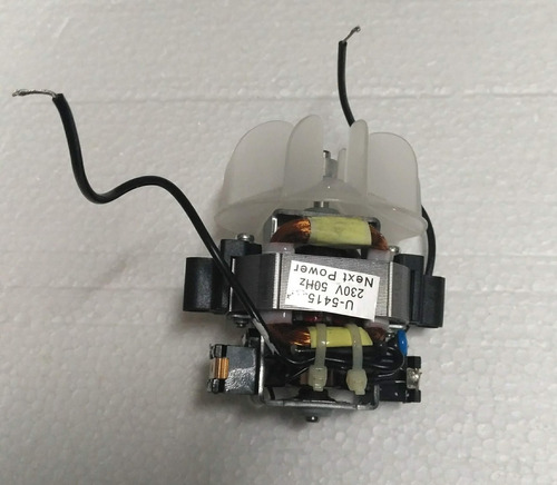 Imagen 1 de 3 de Motor Para Secador De Pelo  Ac - 230 V - 50 Hz (con Paleta)