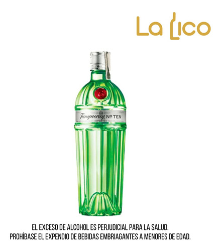 Ginebra Tanqueray Ten 750ml - mL a $378