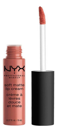 Labial NYX Professional Makeup Soft Matte Lip Cream color cannes