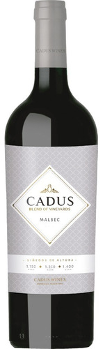 Vinho Malbec Argentino Cadus Blend Of Vineyards  750ml