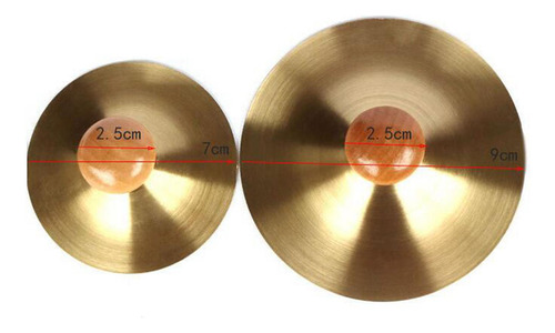 Platillos De Juguete Para Niños Instrumento Musical Mangos