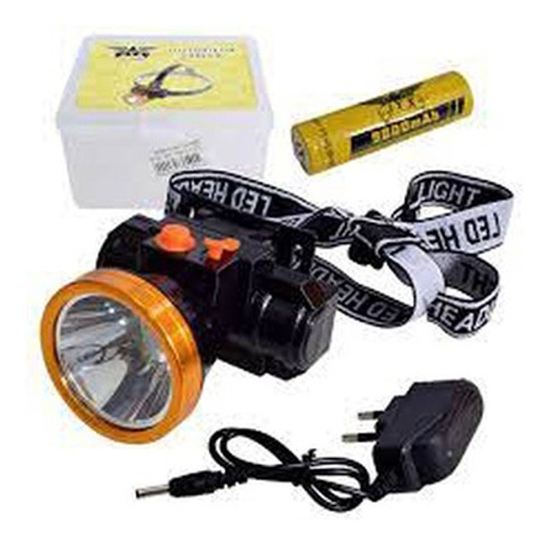 Lanterna De Cabeça Headlight Recarregavel Tatuagem Camping