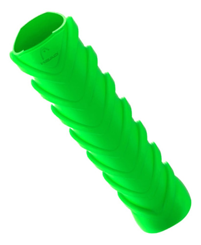 Empunhadura Silicone D-grip Flash Head Raquete Beach Tennis Cor Verde