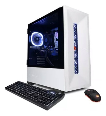 Cyberpowerpc Gamer Master White Gaming Desktop Amd Ryzen 5 