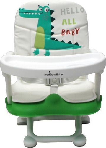 Imagen 1 de 7 de Silla Comer Bebé Portasilla Booster Plegable Con Bandeja