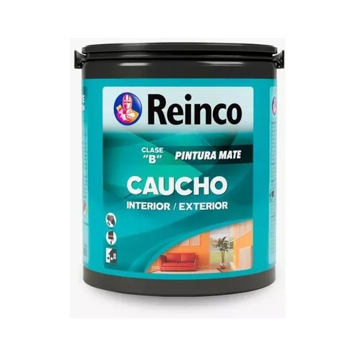 Pintura Caucho Vino Tinto Interior/exterior Reinco Clase B