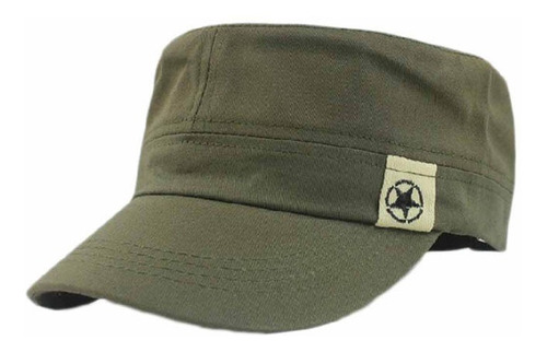 Gorras Militar Patrulla China Mao C/ Estrella Algodon Import