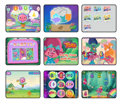 Paquete De Juegos Leapfrog Rockit Twist Trolls Party Time Co
