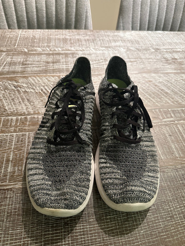 Zapatillas Nike Free Flyknit Gris Hombre Talle 10.5 Us (Usado)