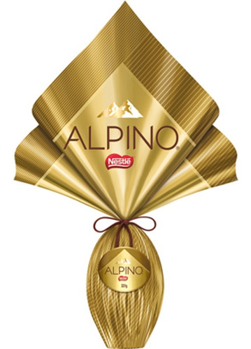 Ovo De Páscoa Alpino Nestlé 337g Chocolate Ao Leite Alpino