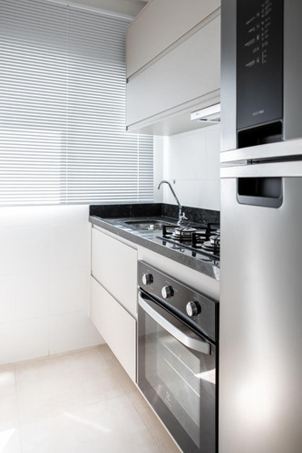 Imagem 7 de 14 de Apartamento 2 Dormitórios- Mobiliado- 50m Mar- Caiçara Amj93