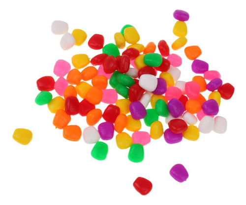 100x Cebo Artificial Falso Sabor Suave En Apariencia De