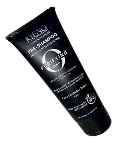 Pre Shampoo Purifyng Zero - Plata Colodial - Kleno Apto